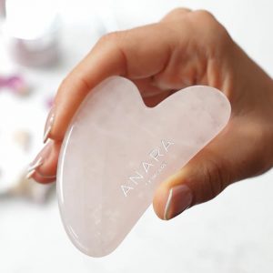 Rose Quartz Crystal Gua Sha - ANARA Skincare
