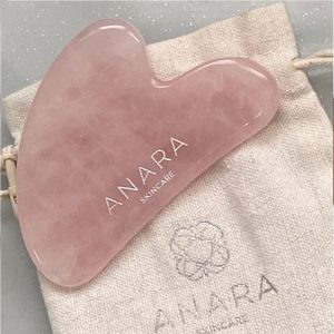 Alternative view of Rose Quartz Crystal Gua Sha - ANARA Skincare