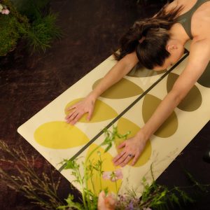 Alternative view of Yogi Bare X Orla Kiely Stem Yoga Mat & Bag